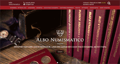 Desktop Screenshot of albonumismatico.com